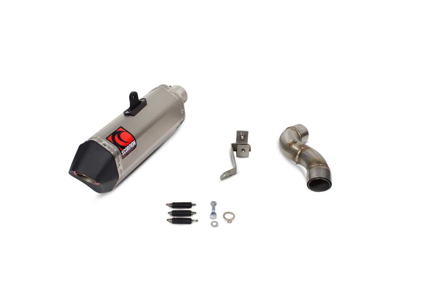 Yamaha XSR900 Serket Parallel Slip-on - Titanium Sleeve - Scorpion Exhaust