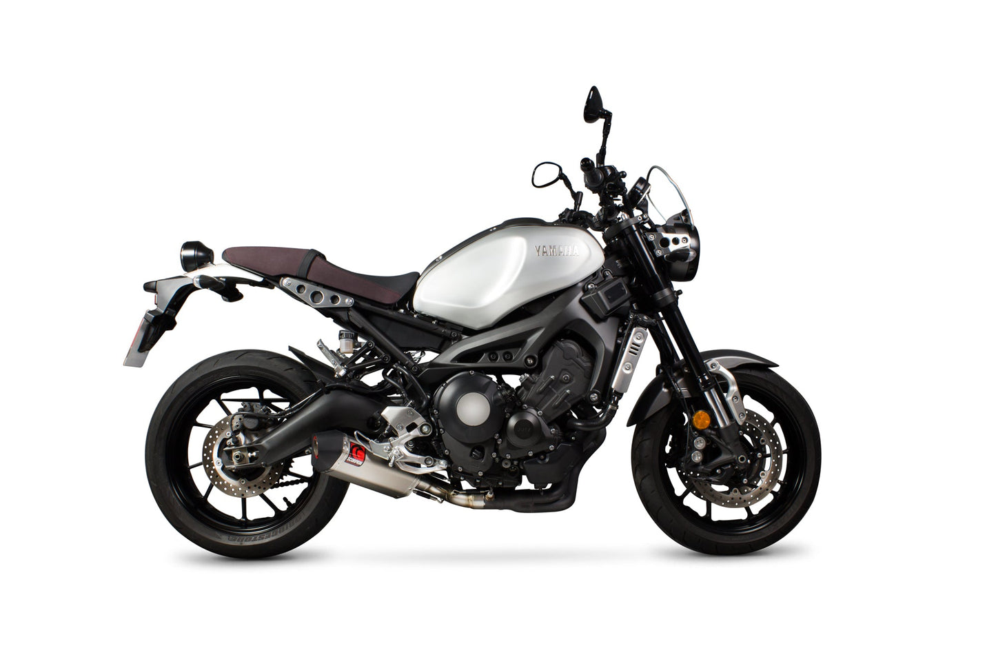 Yamaha XSR900 Serket Parallel Slip-on - Titanium Sleeve - Scorpion Exhaust