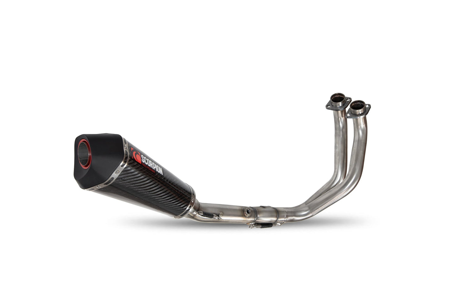 Yamaha MT-07 Serket Taper De-cat Race Full System - Carbon Fibre Sleeve - Scorpion Exhaust