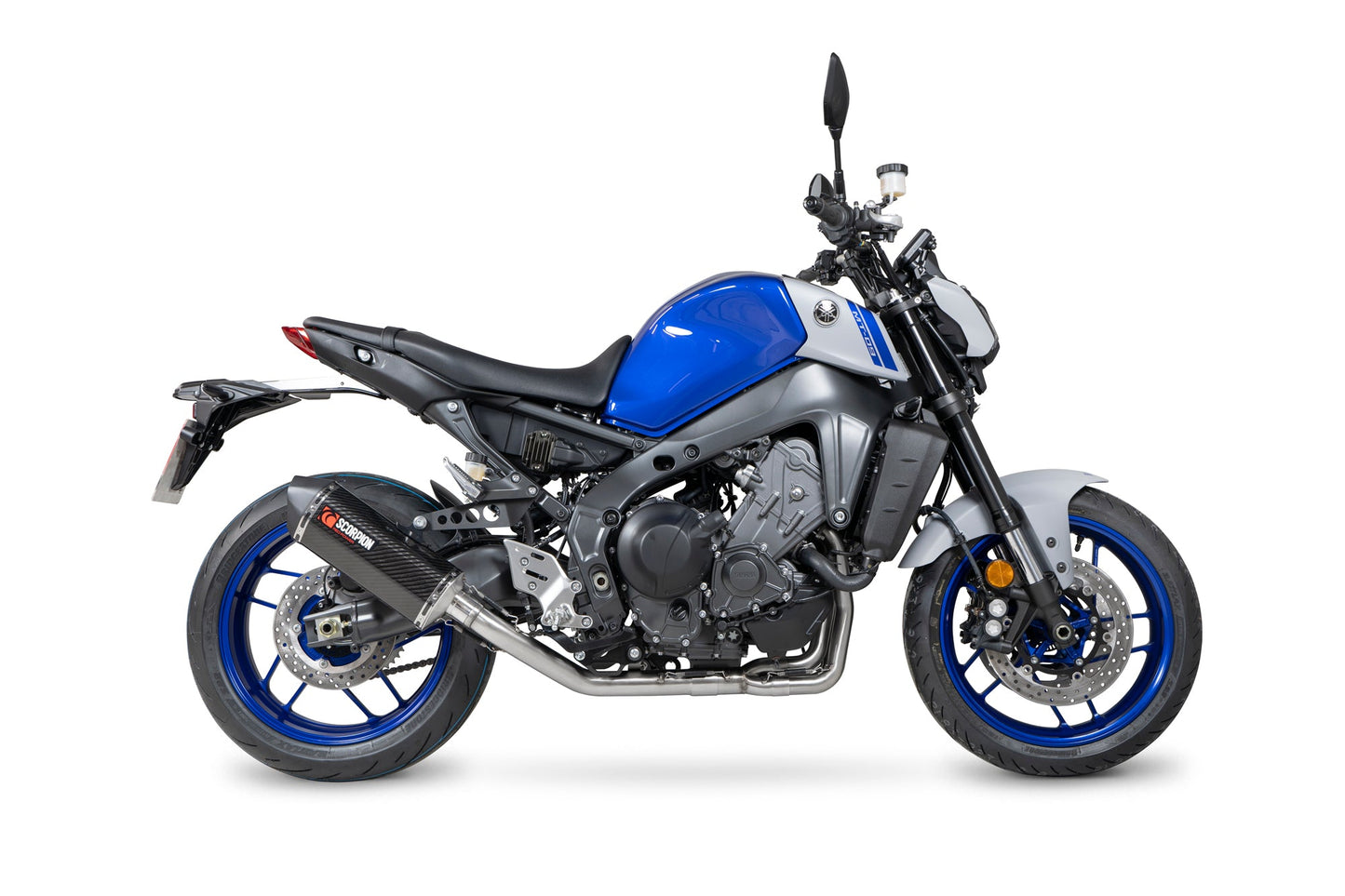 Yamaha MT-09 Serket Full System - Carbon Fibre Sleeve - Scorpion Exhaust