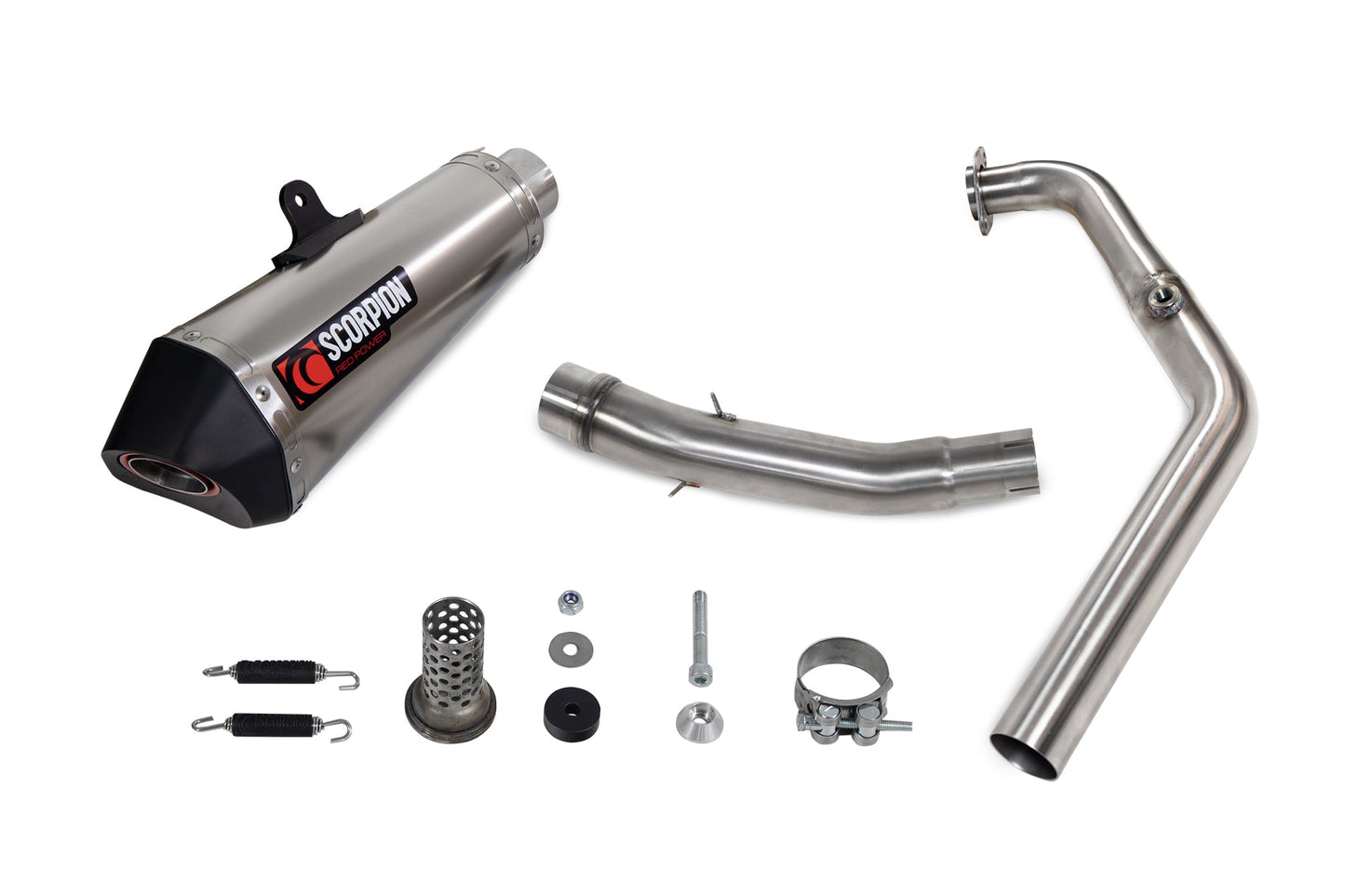 Yamaha XSR-125 Serket Taper Full System - Titanium Sleeve - Scorpion Exhaust