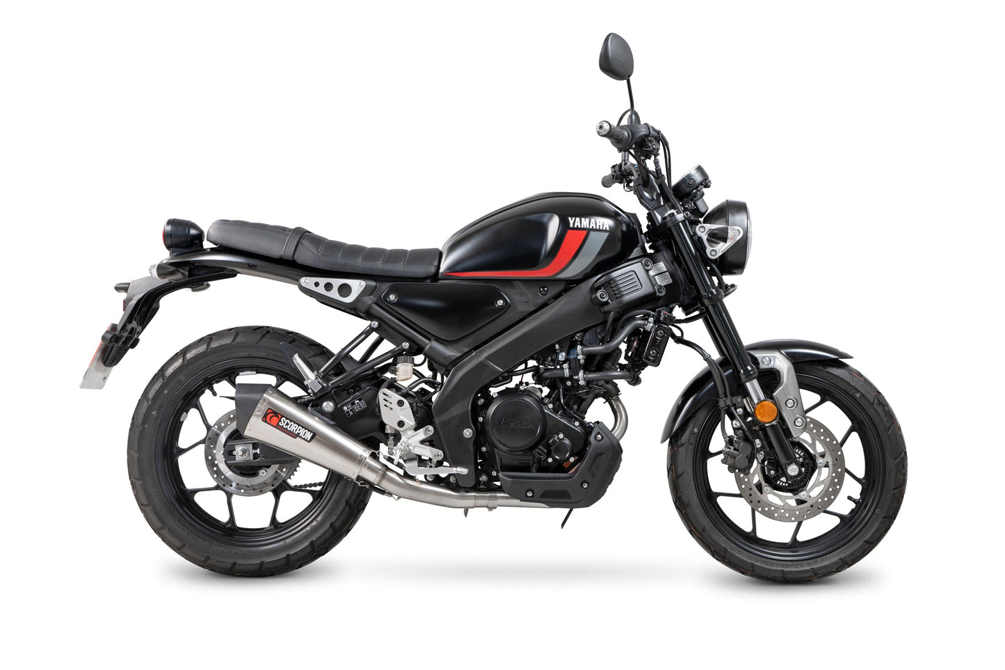 Yamaha XSR-125 Serket Taper Full System - Titanium Sleeve - Scorpion Exhaust