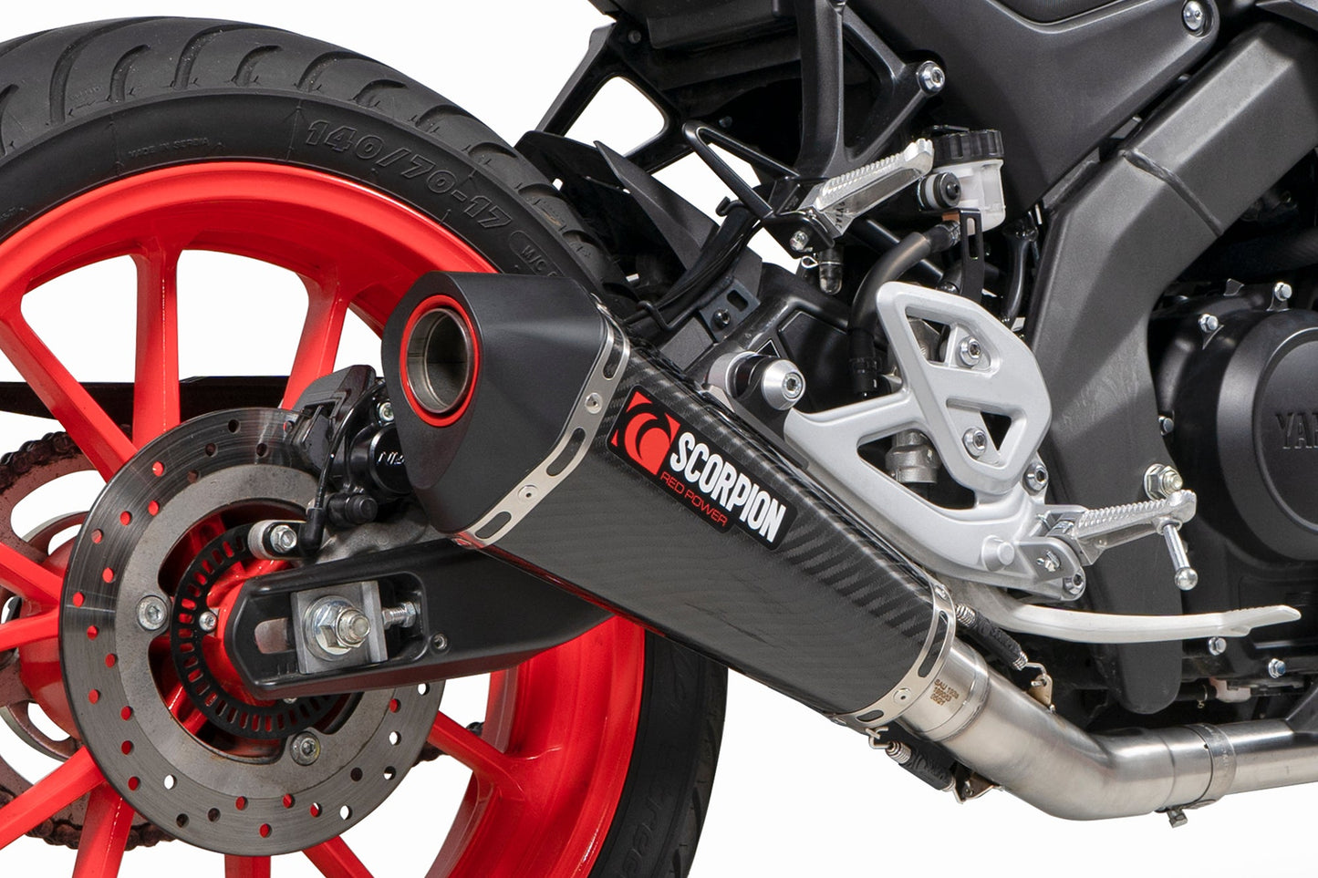 Yamaha MT-125 Euro 5 Serket Taper Full System - Carbon Fibre Sleeve - Scorpion Exhaust