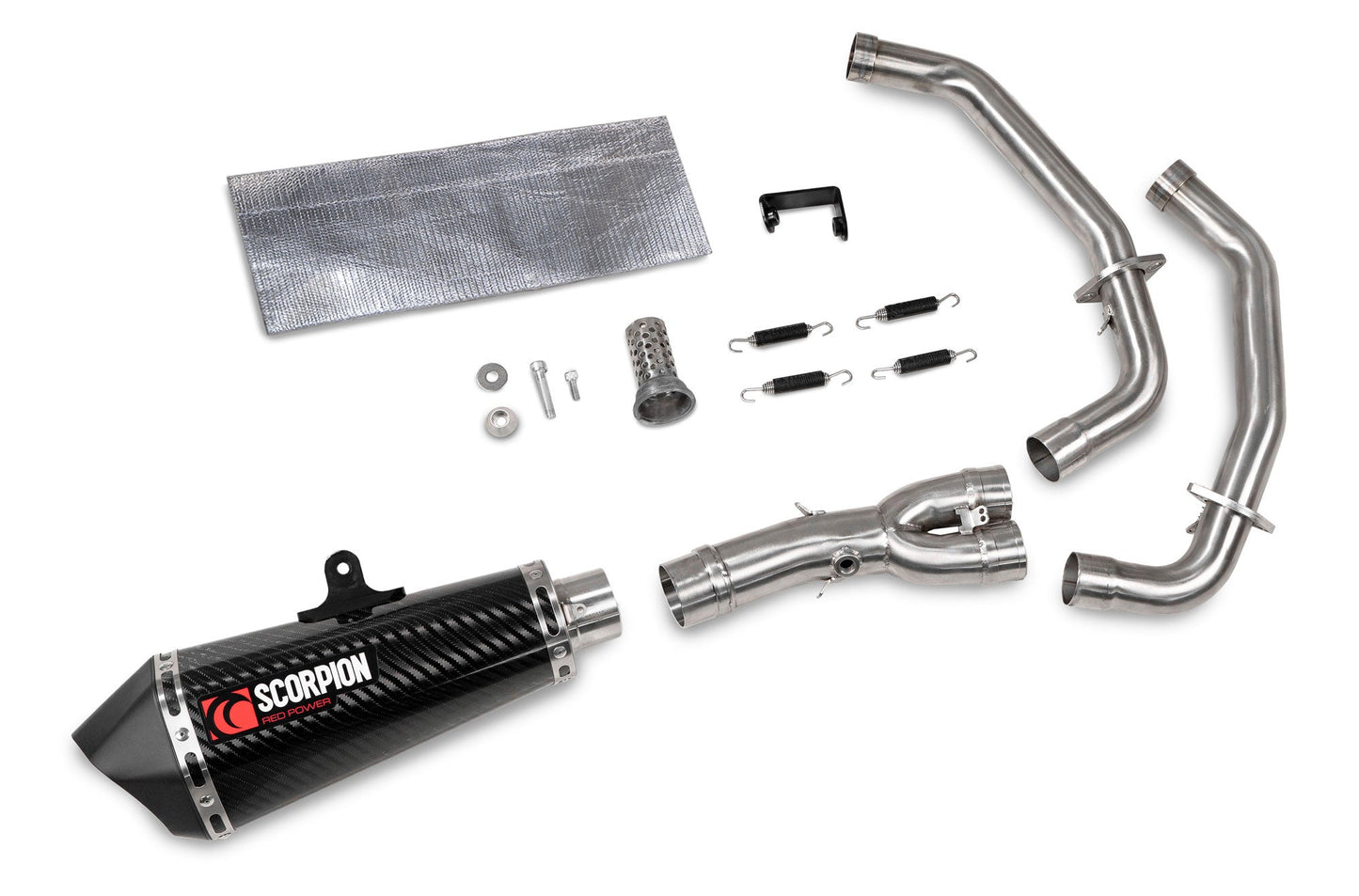 Yamaha YZF R7 Serket Taper Full System - Carbon Fibre Sleeve - Scorpion Exhaust