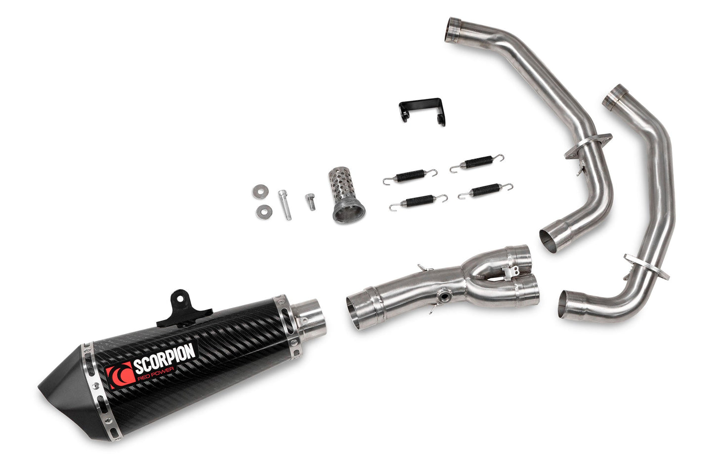 Yamaha XSR 700 Serket Taper Full System - Carbon Fibre Sleeve - Scorpion Exhaust