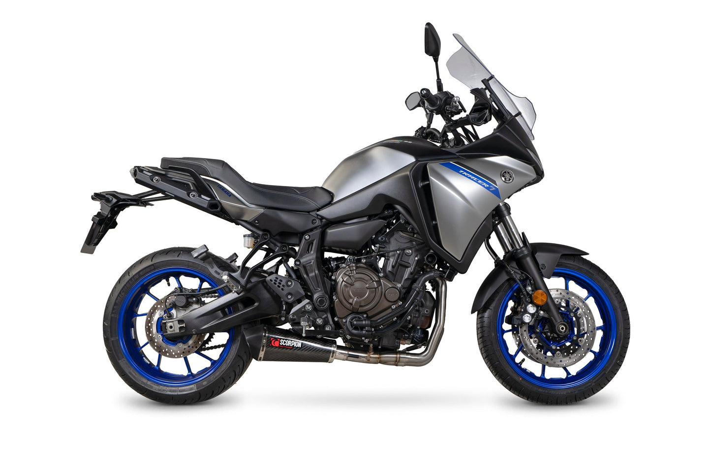 Yamaha Tracer 7 Serket Taper Full System - Carbon Fibre Sleeve - Scorpion Exhaust