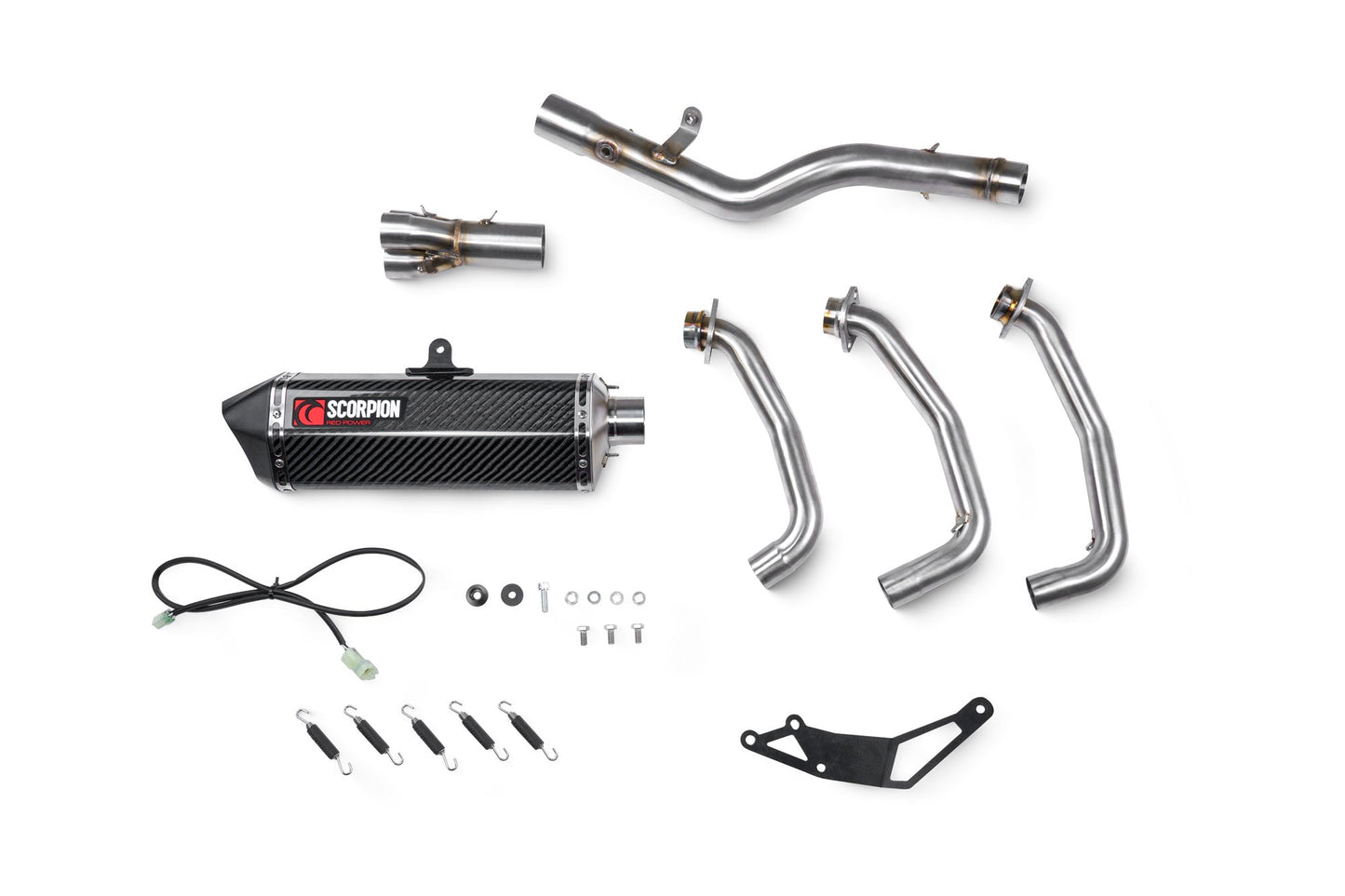 Yamaha Tracer 9 Including GT & GT+Serket Parallel Full System - Carbon Fibre Sleeve - Scorpion Exhaust
