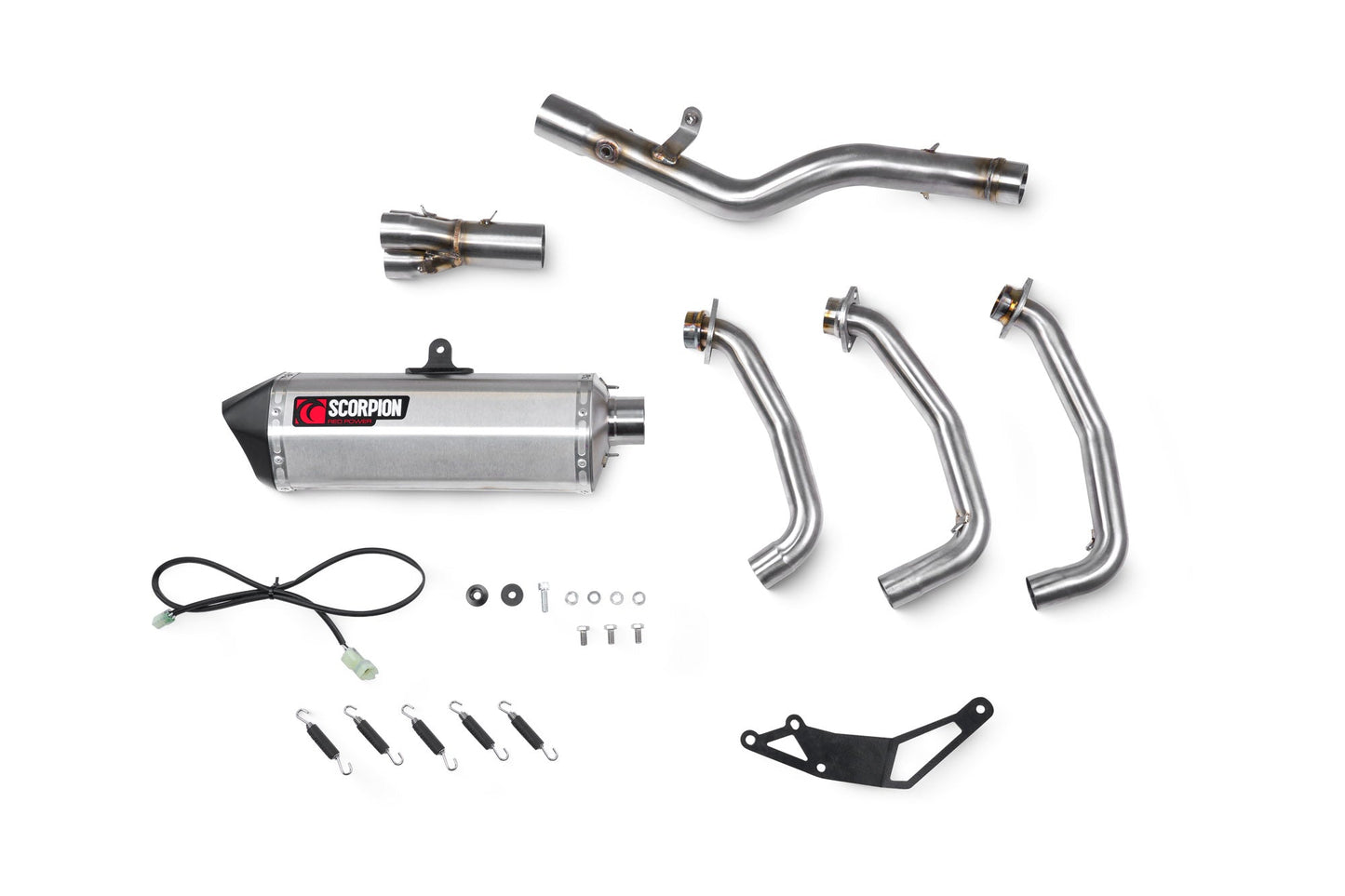 Yamaha Tracer 9 Including GT & GT+Serket Parallel Full System - Stainless Steel Sleeve - Scorpion Exhaust