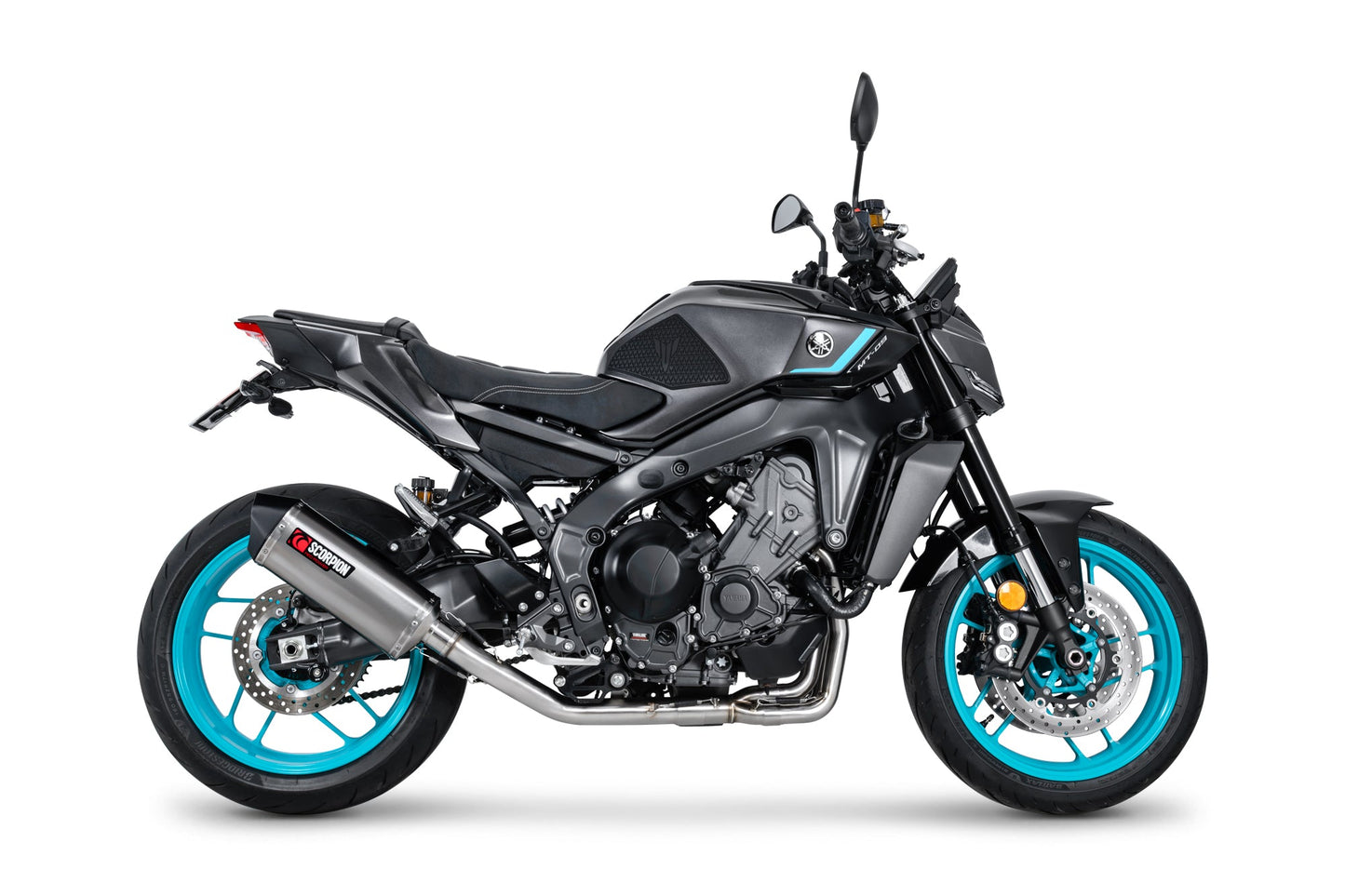 Yamaha MT-09 (INC SP)Serket Full System - Titanium Sleeve - Scorpion Exhaust