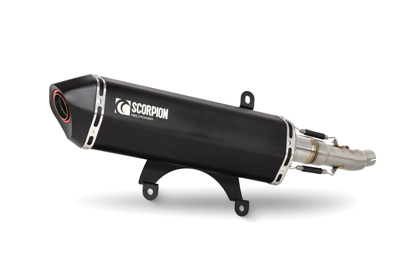 Yamaha X-Max 300 Euro 5 Serket Parallel Slip-on - Black Ceramic Coated Sleeve - Scorpion Exhaust
