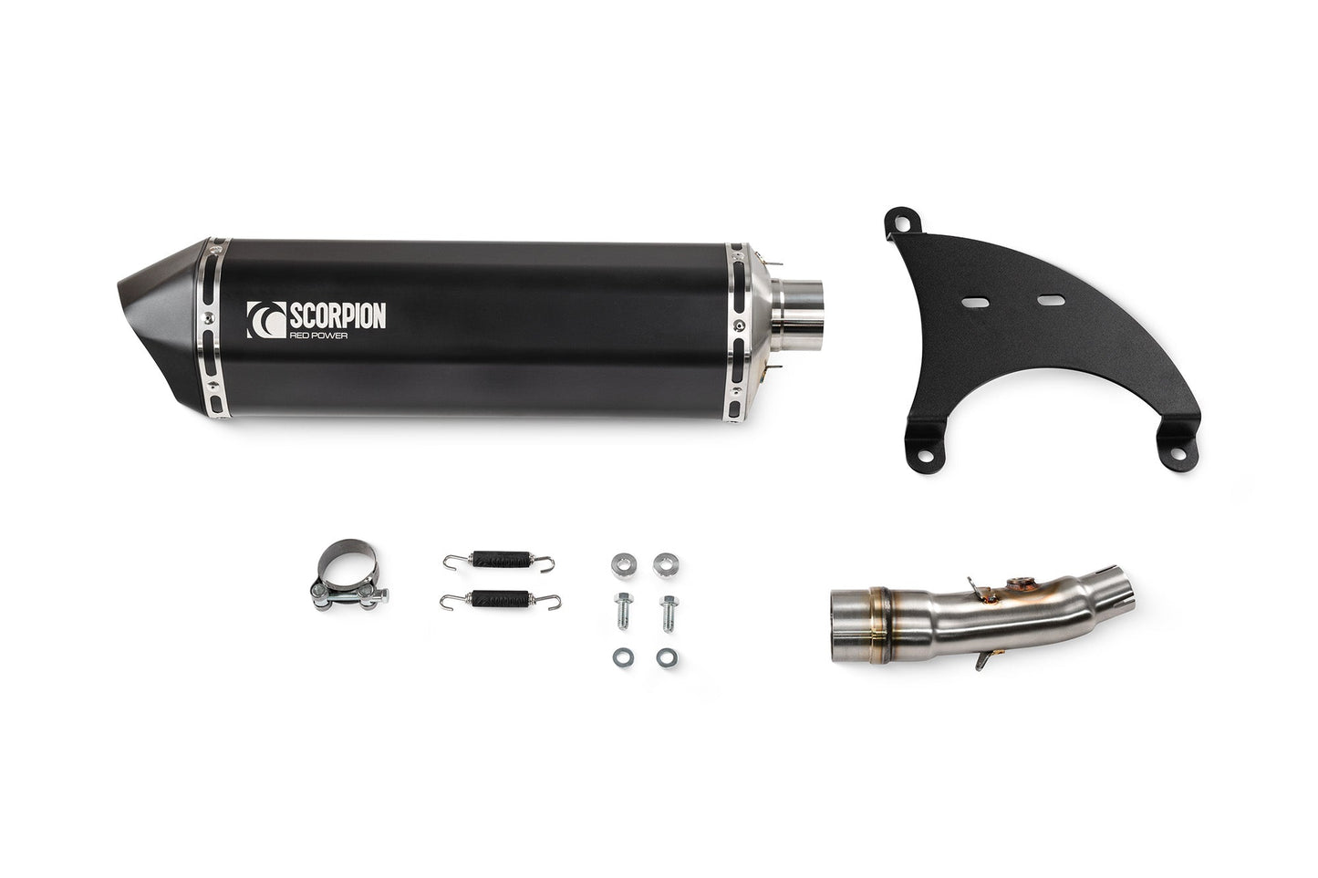Yamaha X-Max 300 Euro 5 Serket Parallel Slip-on - Black Ceramic Coated Sleeve - Scorpion Exhaust