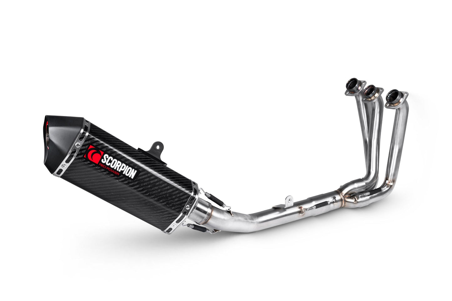 Yamaha XSR 900 GP Serket Full System - Carbon Fibre Sleeve - Scorpion Exhaust