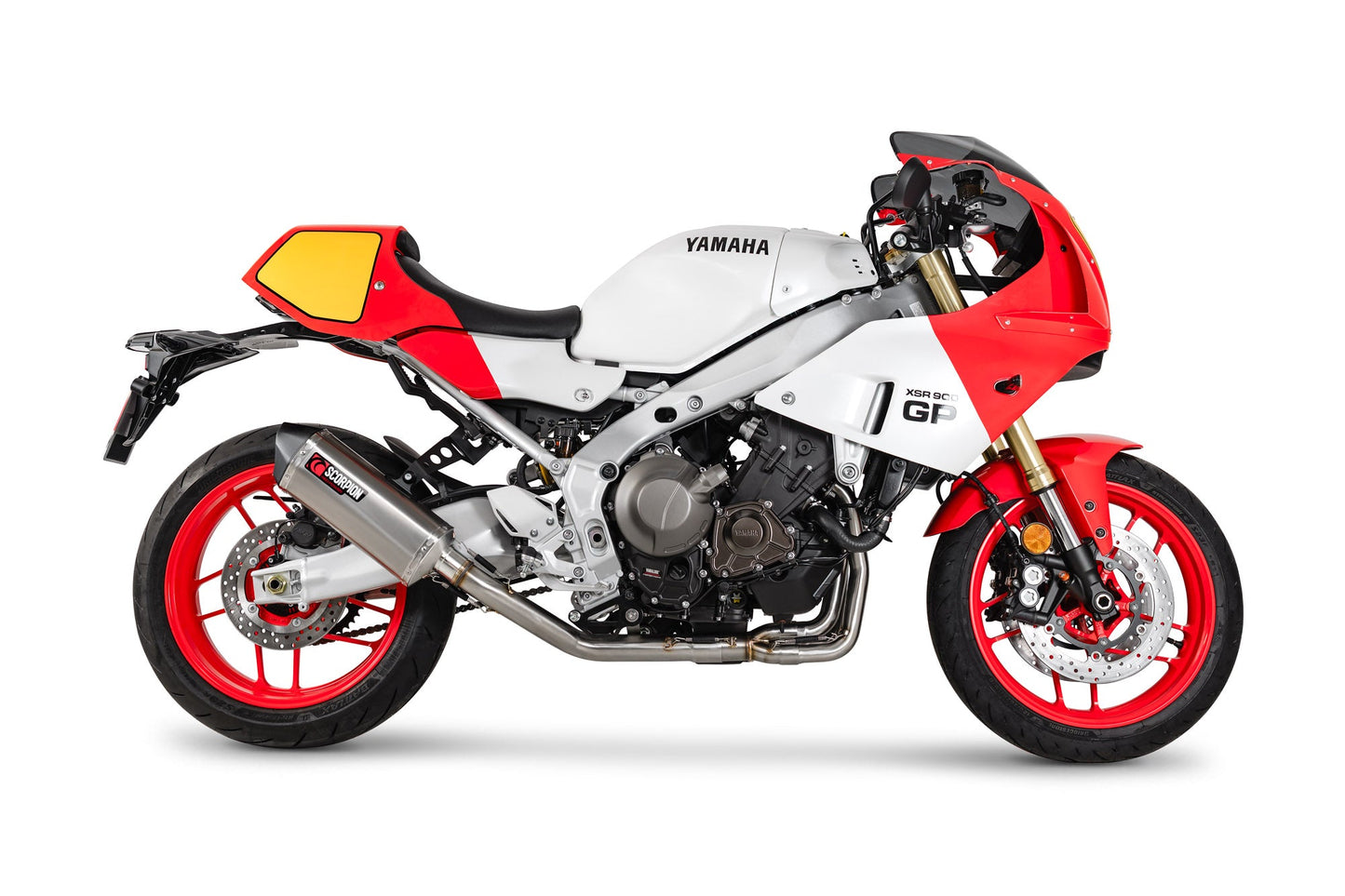 Yamaha XSR 900 GP Serket Full System - Titanium Sleeve - Scorpion Exhaust