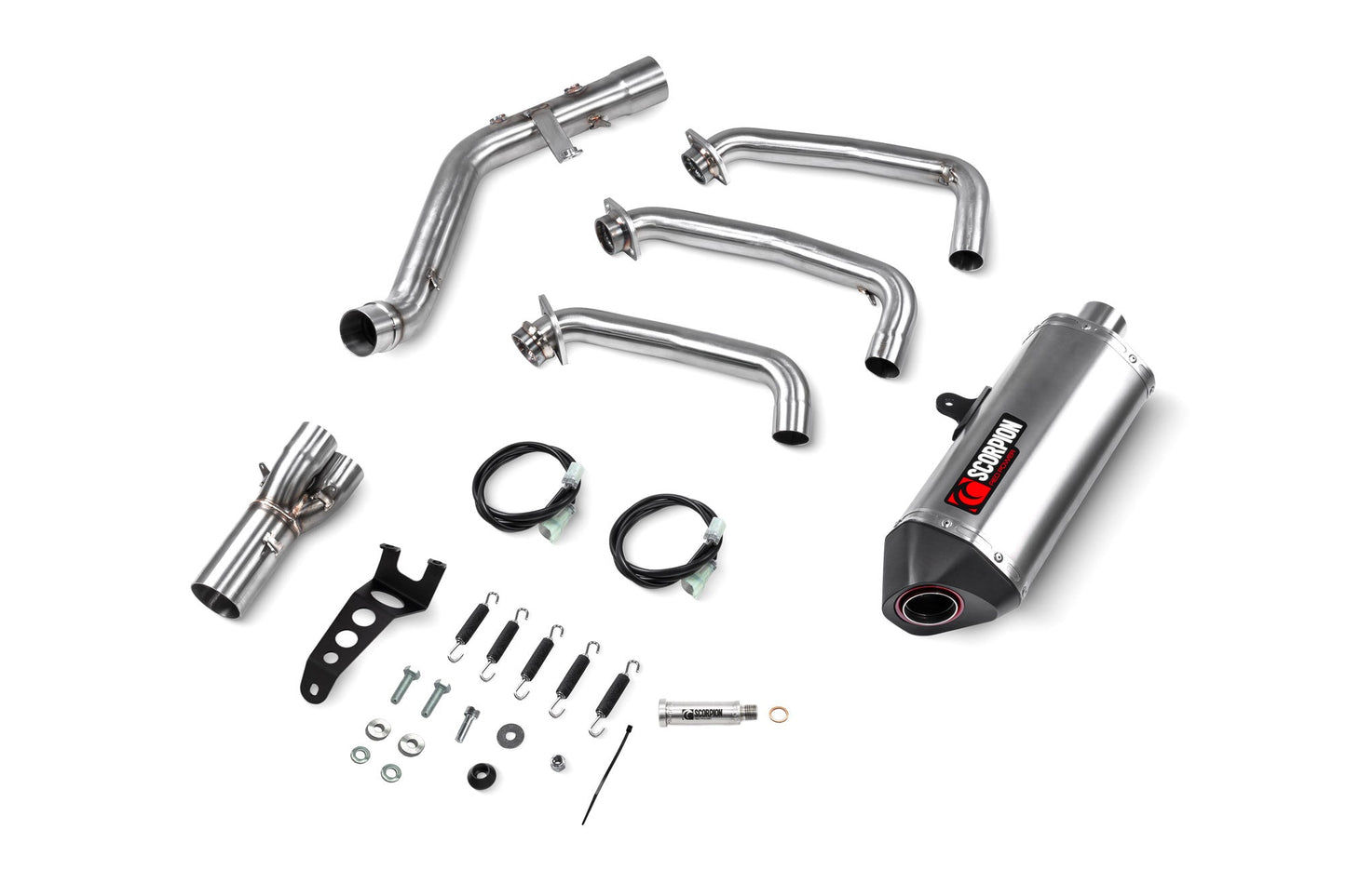 Yamaha XSR 900 Euro 5+Serket Full System - Titanium Sleeve - Scorpion Exhaust