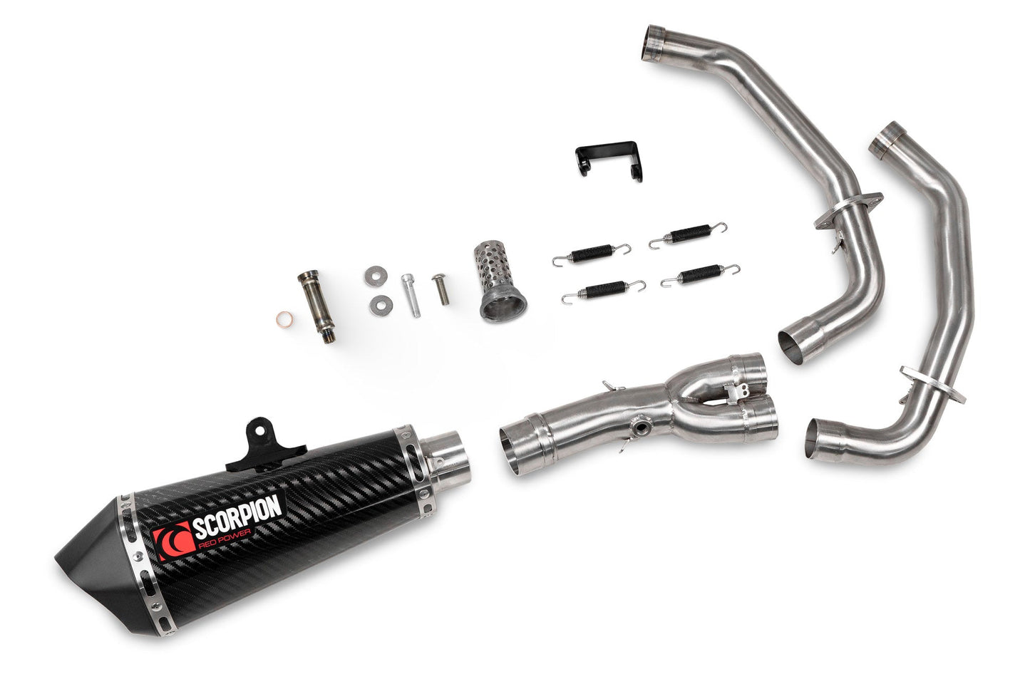 Yamaha MT-07 Euro 5+Serket Taper Full System - Carbon Fibre Sleeve - Scorpion Exhaust