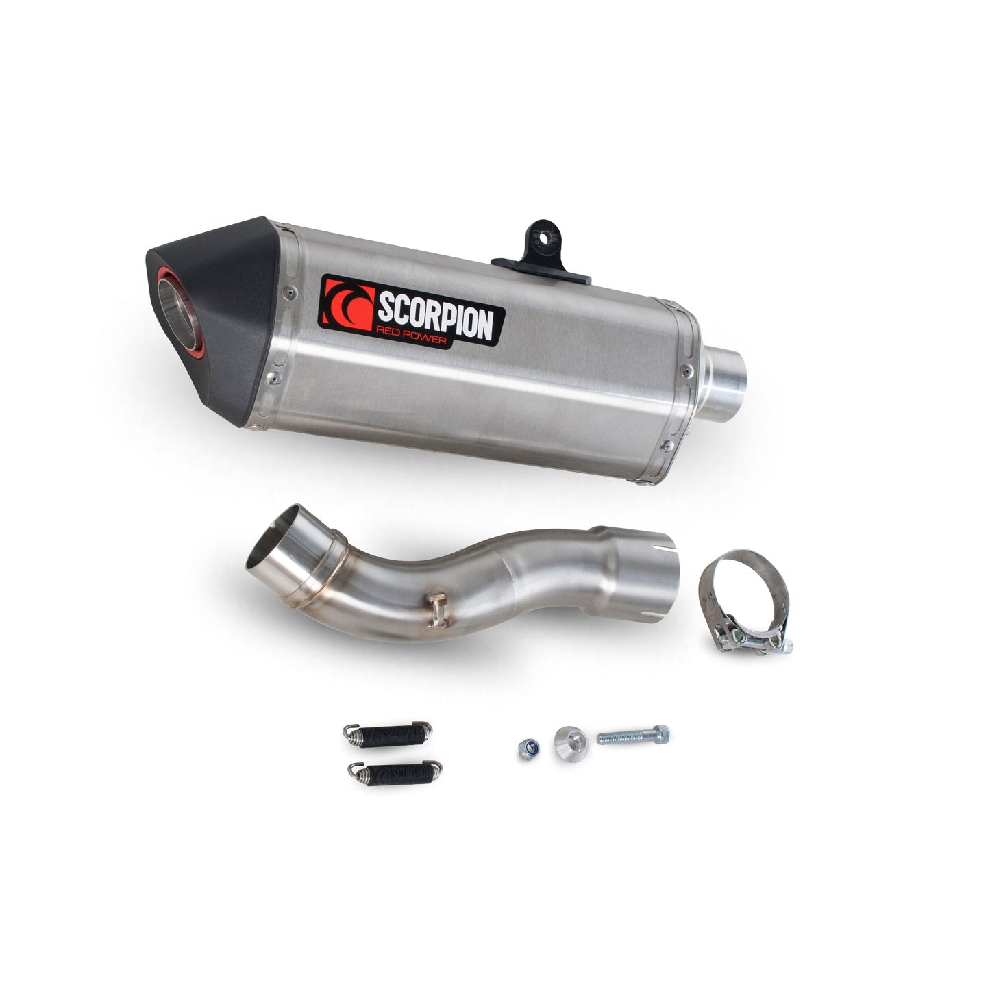 Yamaha FZ1 / FZ1 S Serket Parallel Slip-on - Brushed Stainless Steel Sleeve - Scorpion Exhaust