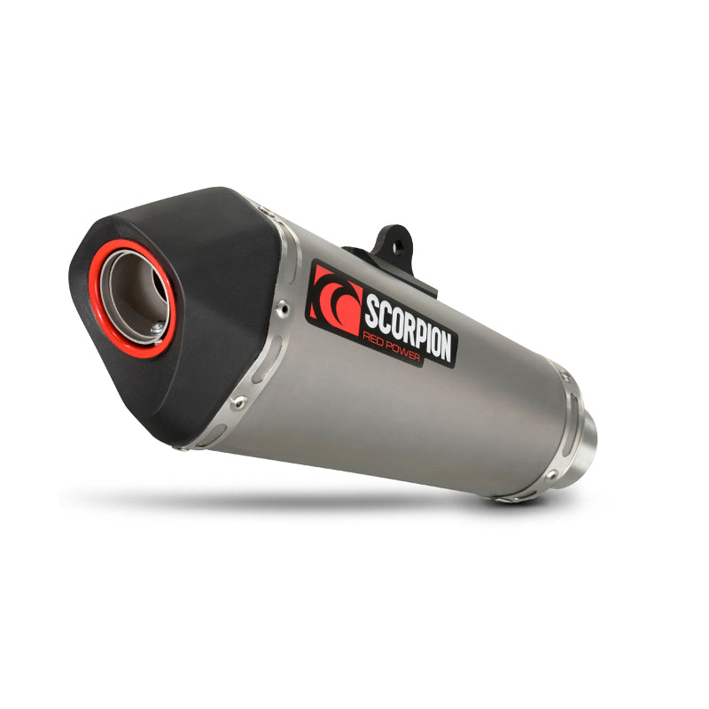 Triumph Street Triple 675 / Street Triple 675 R Serket Taper Slip-on - Titanium Sleeve - Scorpion Exhaust