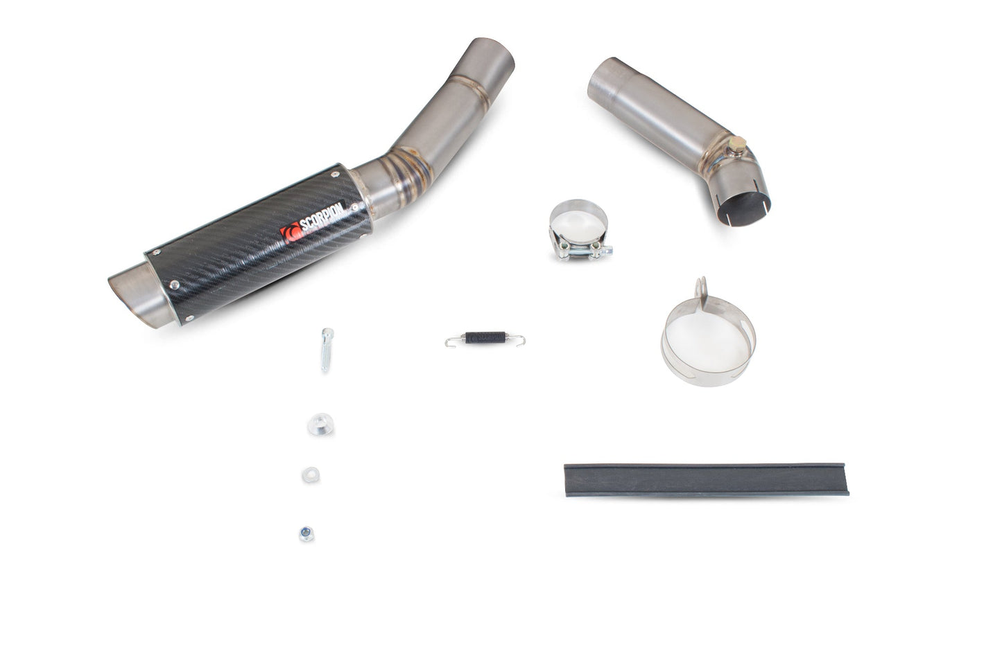 Suzuki GSX-R1000 RP1-GP Slip-on - Carbon Fibre Sleeve, Removes Factory catalyst - Scorpion Exhaust