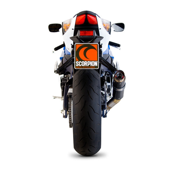 Suzuki GSX-R600 / GSX-R750 RP1-GP Slip-on - Carbon Fibre Sleeve - Scorpion Exhaust