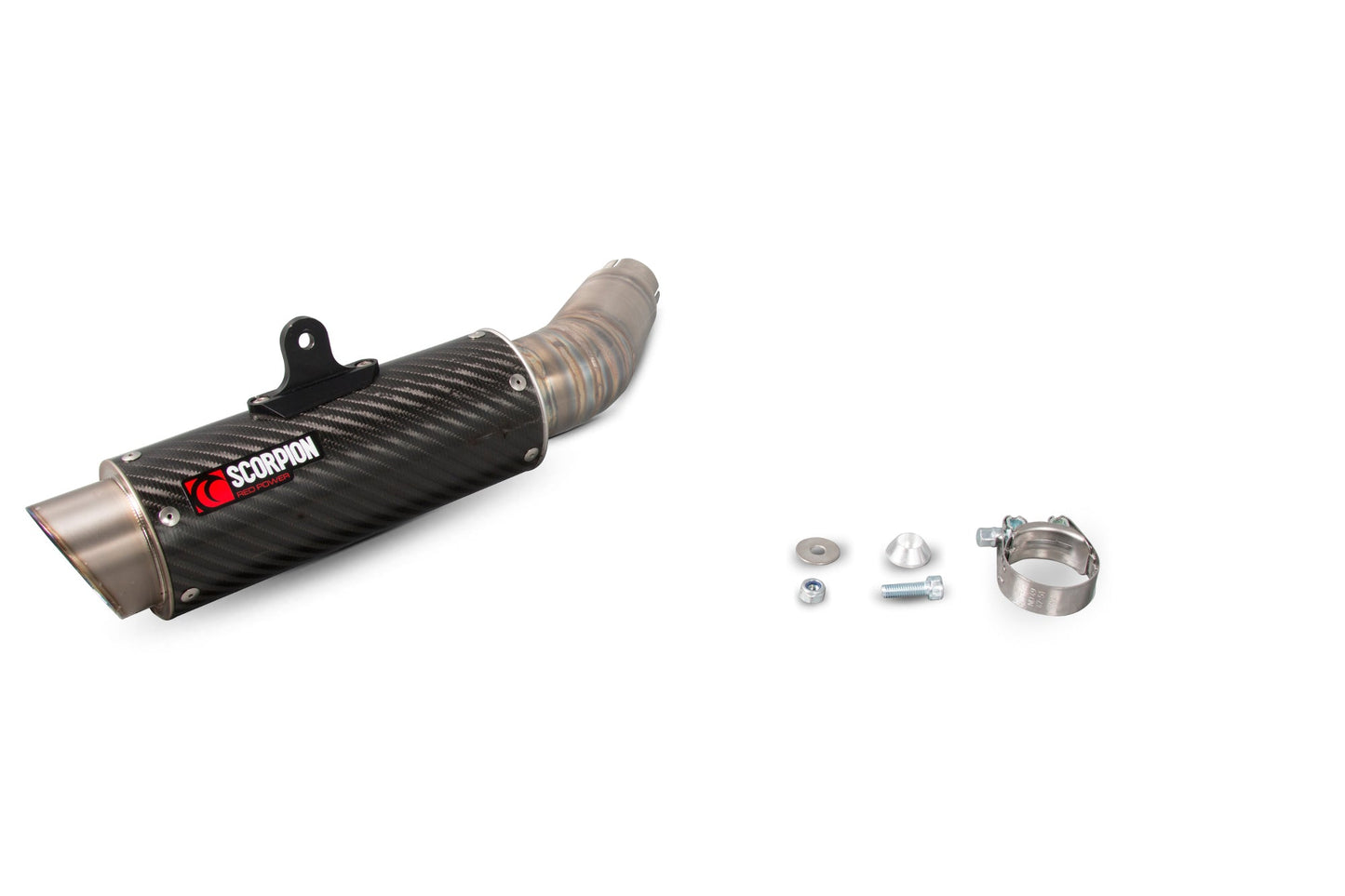 Suzuki GSX-S 1000 / GSX-S 1000 FRP1-GP Slip-on - Carbon Fibre Sleeve - Scorpion Exhaust