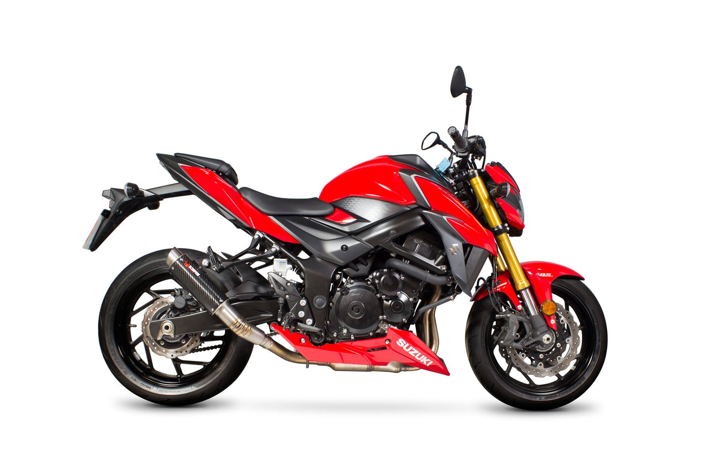 Suzuki GSX-S 750 RP1-GP Slip-on - Carbon Fibre sleeve - Scorpion Exhaust