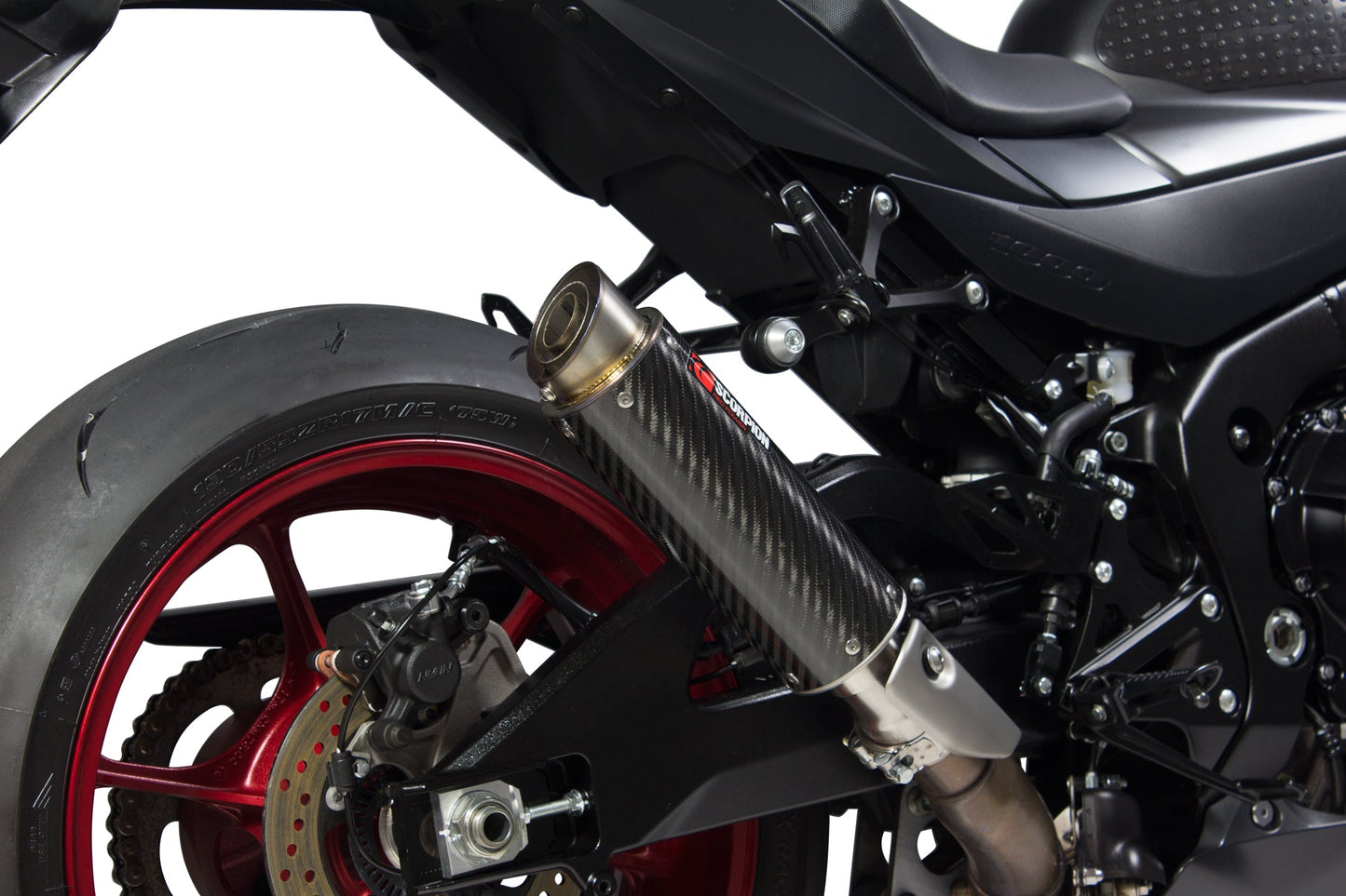 Suzuki GSX-R1000 RP1-GP Slip-on - Carbon Fibre Sleeve - Scorpion Exhaust