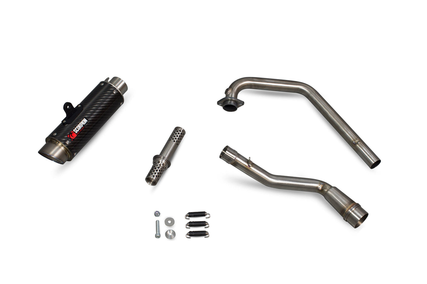 Suzuki GSX-R 125 / GSX-R 150 RP1-GP Full System - Carbon Fibre Sleeve - Scorpion Exhaust