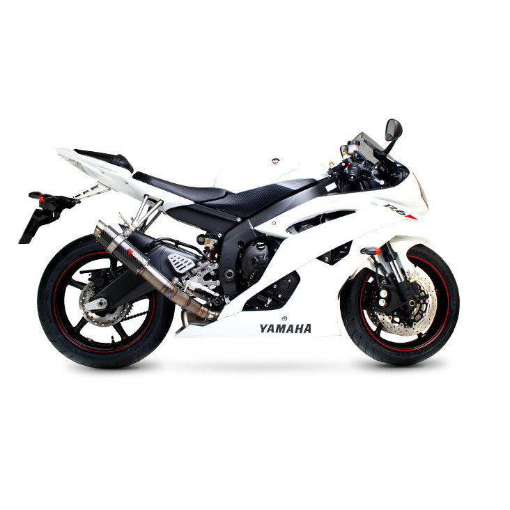 Yamaha YZF-R6 RP1-GP Slip-on - Carbon Fibre Sleeve - Scorpion Exhaust