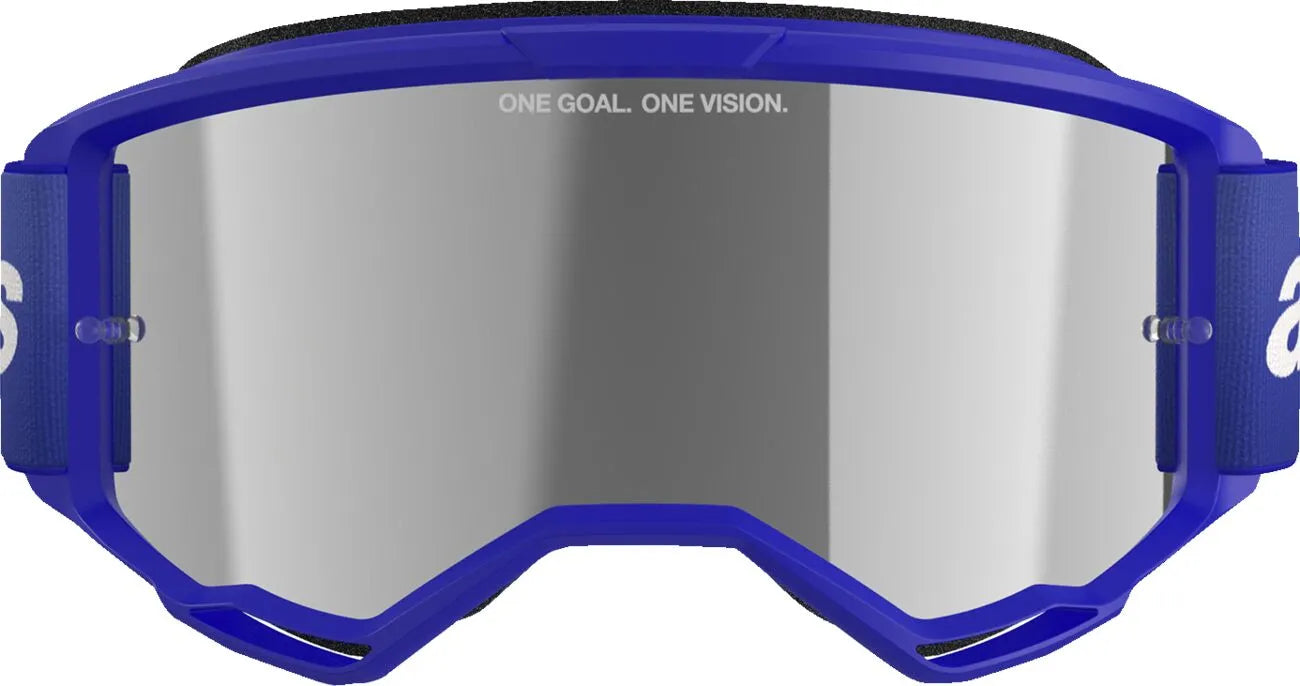 Alpinestars Vision 3 Wordmark Goggles Blue Adult