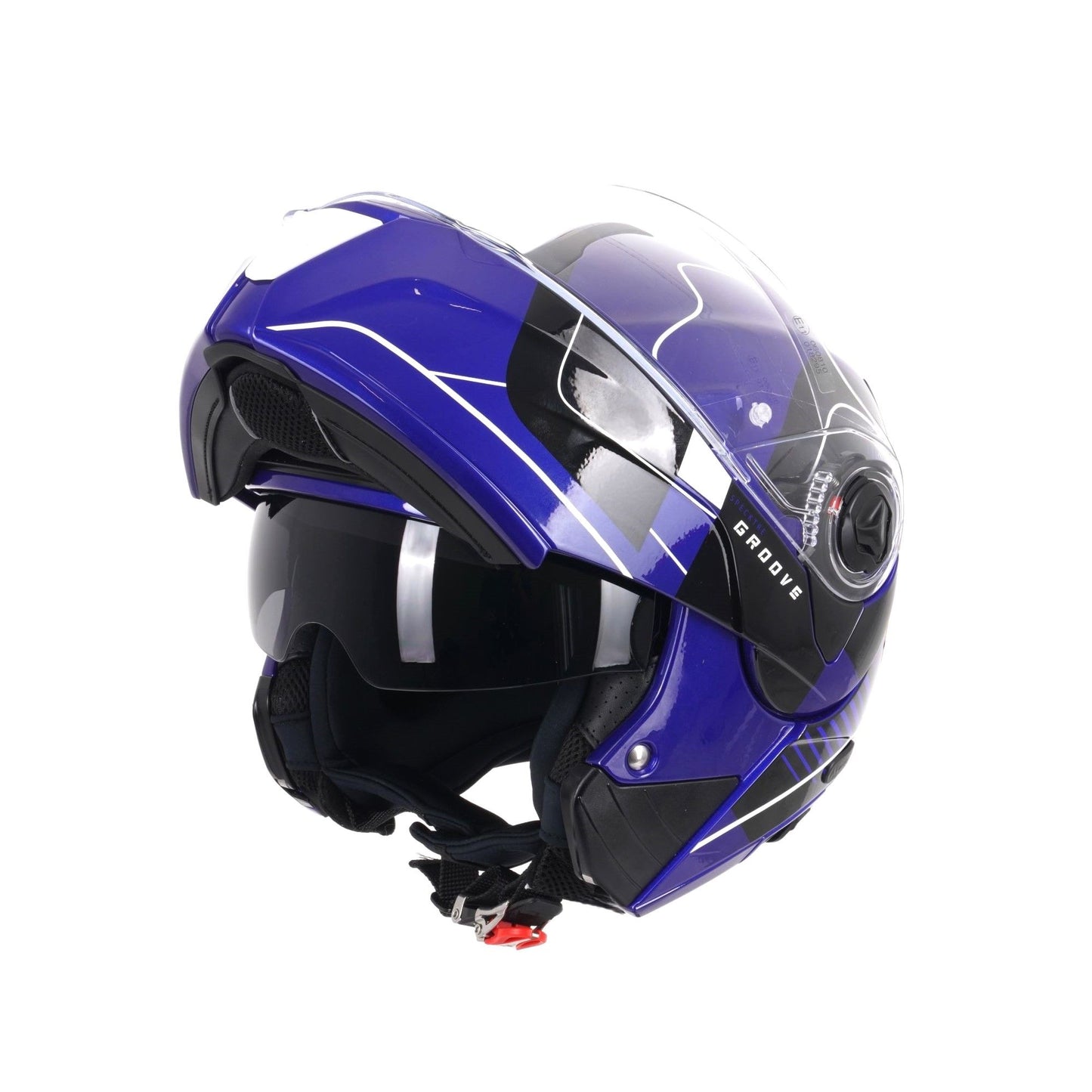 Airoh Specktre Flip-Front Motorcycle Helmet Flip Up Blue