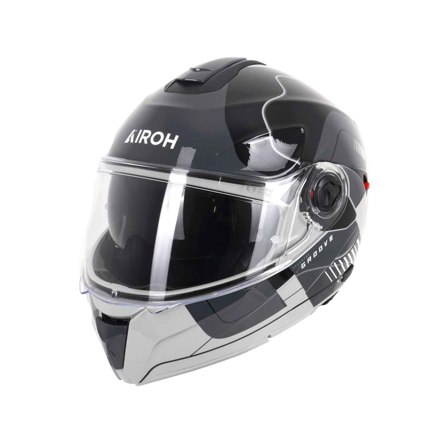 Airoh Specktre Flip-Front Motorcycle Helmet Flip Up Grey