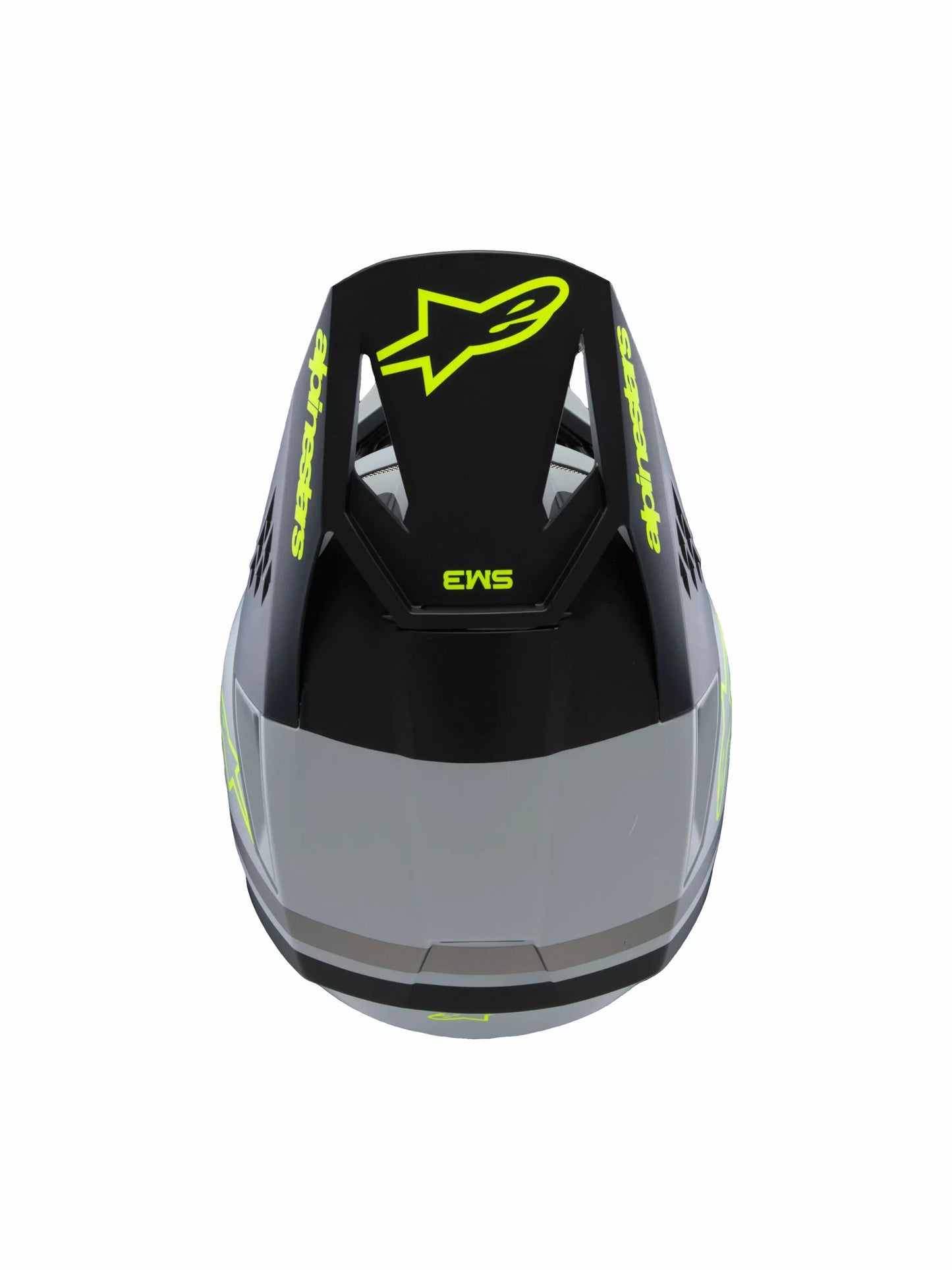 Alpinestars Supertech M3 Radium Helmet Youth Grey Black