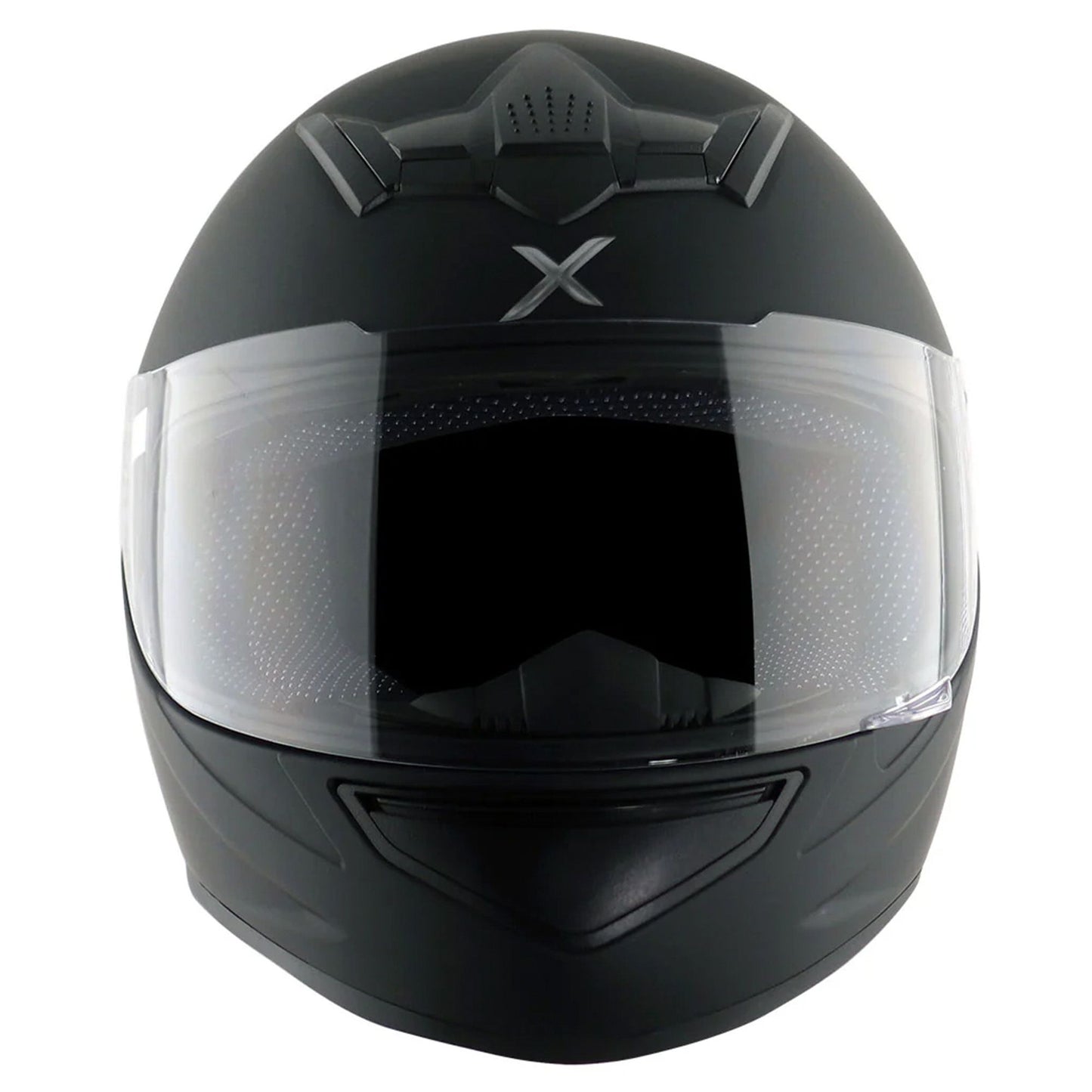 Axor Helmet Rage Full Face Motorcycle Helmet Matt Black - FREE SMOKED VISOR