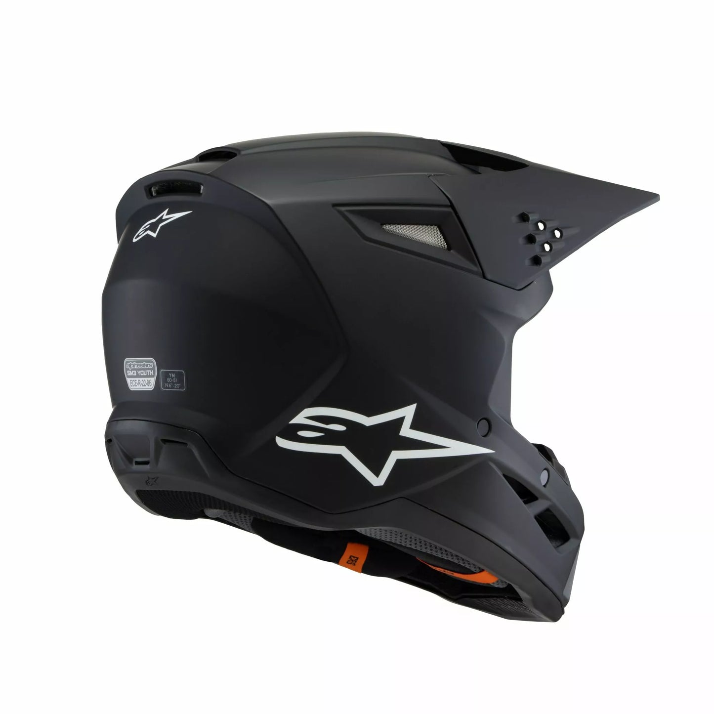 Alpinestars Supertech M3 Solid Helmet Youth Black