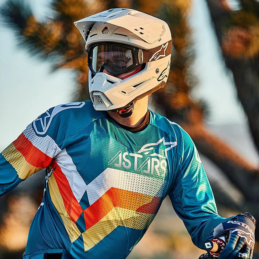 Alpinestars Supertech M5 Solid Helmet White Adult