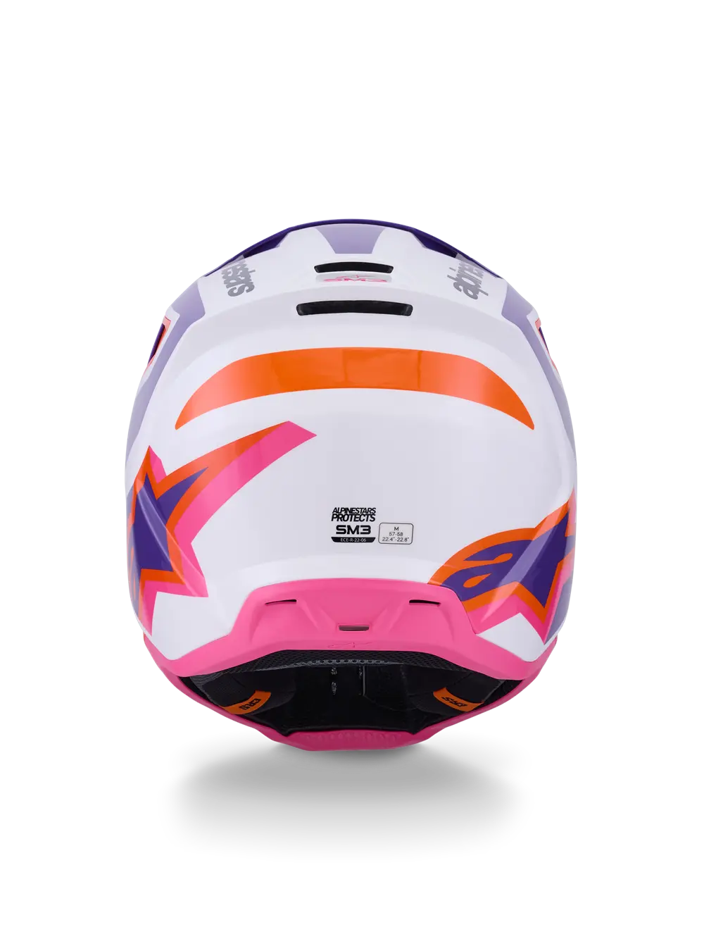 Alpinestars SM3 Heat Helmet Adult Pink/White