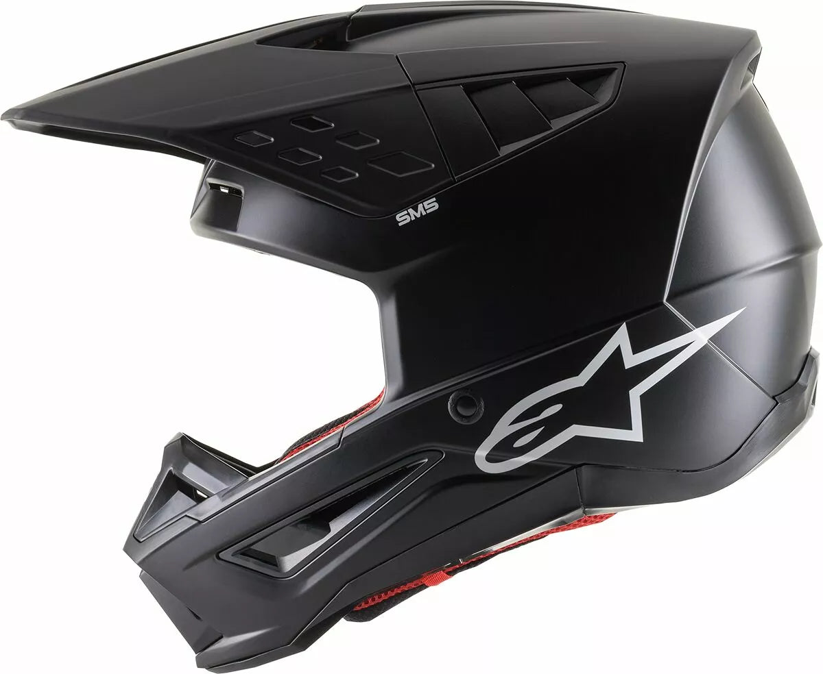 Alpinestars Supertech M5 Solid Helmet Black Adult