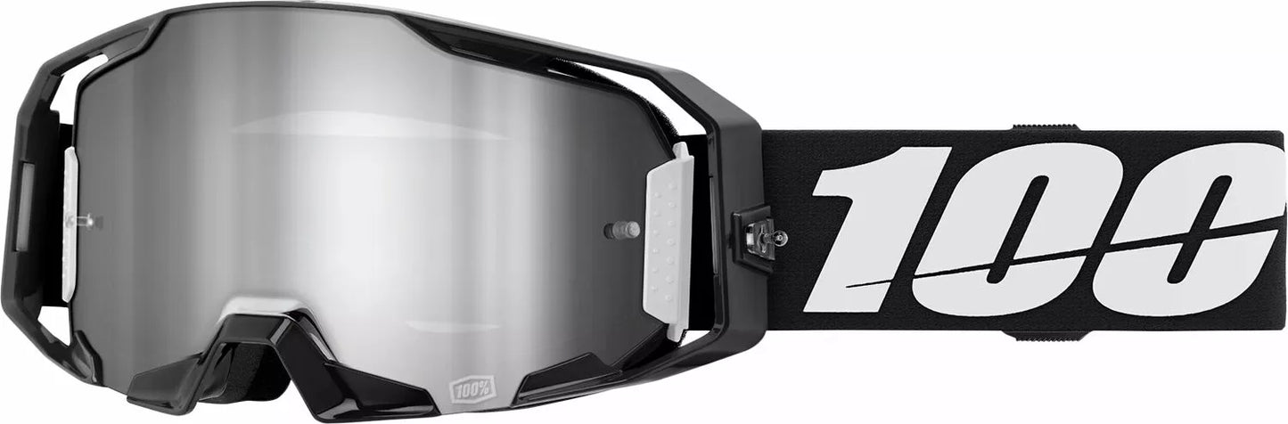 100% ARmatic Goggle Black Silver Mirror