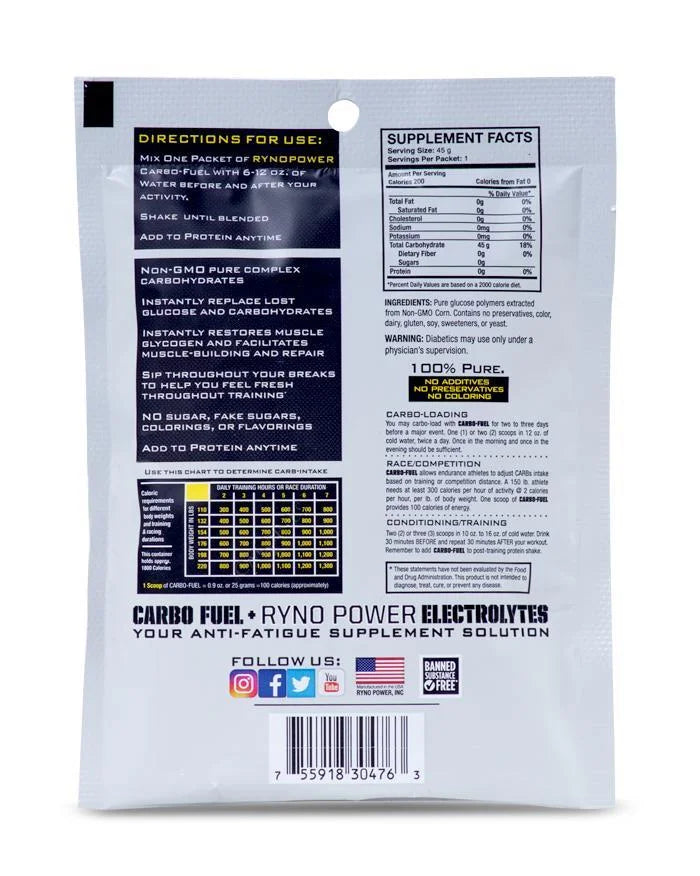 Carbo-Fuel 1LB - RYNO POWER