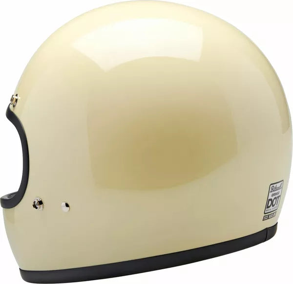 Gringo ECE R22.06 Helmet - Gloss Vintage White