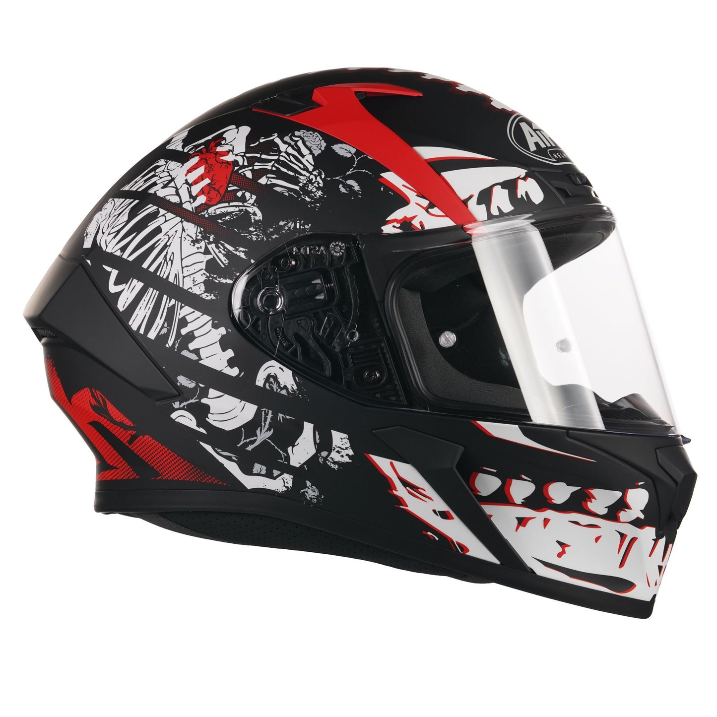 Airoh Valor Full Face Motorcycle Helmet 'Ribs' Matt