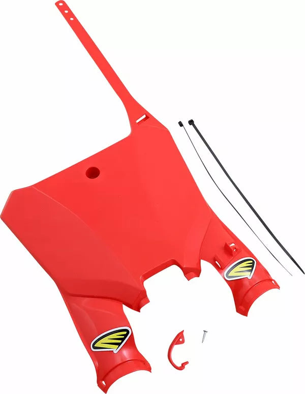 Cycra Stadium Factory Front Number Plate Red Honda CRF250 CRF450 22-24