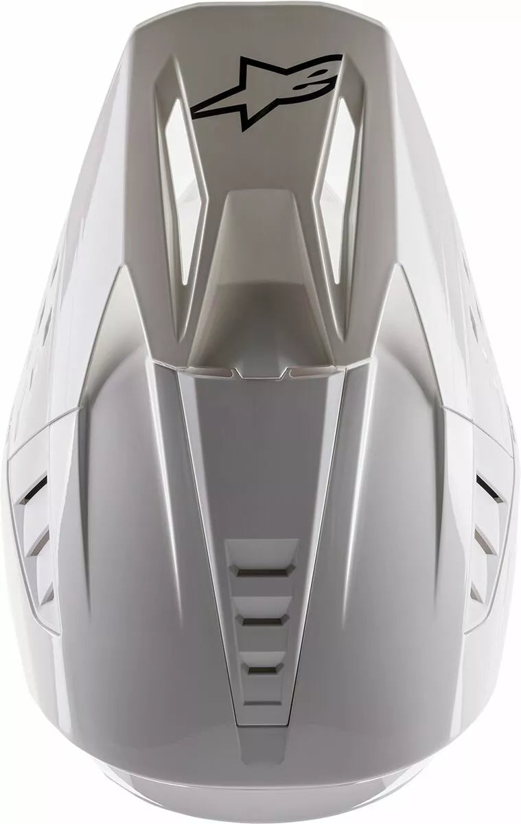 Alpinestars Supertech M5 Solid Helmet White Adult