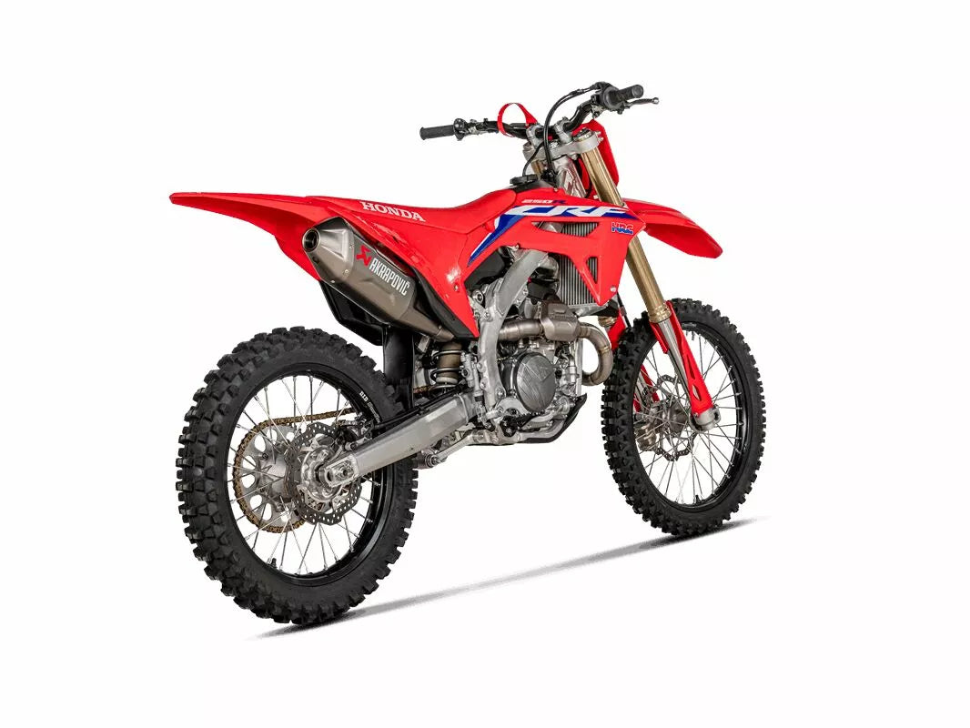 AKRAPOVIC Evo Line Full Exhaust System HONDA CRF 250 R CRF 250 RX 2022 - 2025 TITANIUM