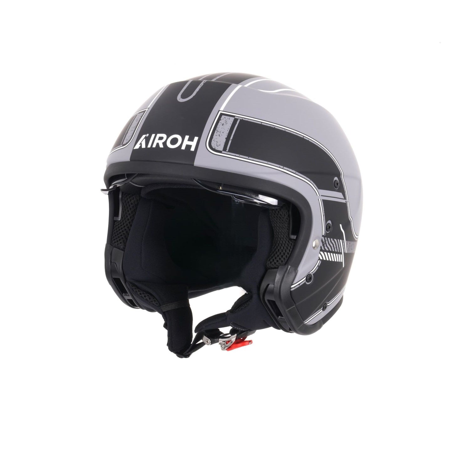 Airoh J110 Motorcycle Helmet Composite Carbon Raster Black Matt