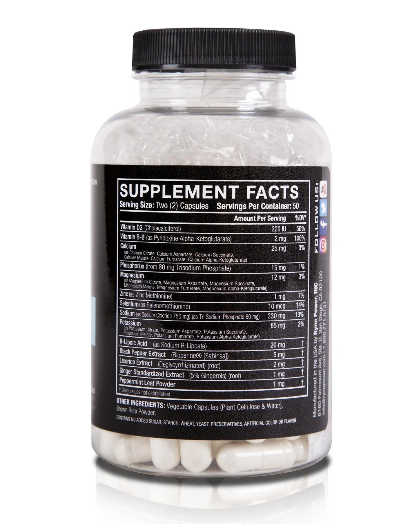 Electrolytes - RYNO POWER