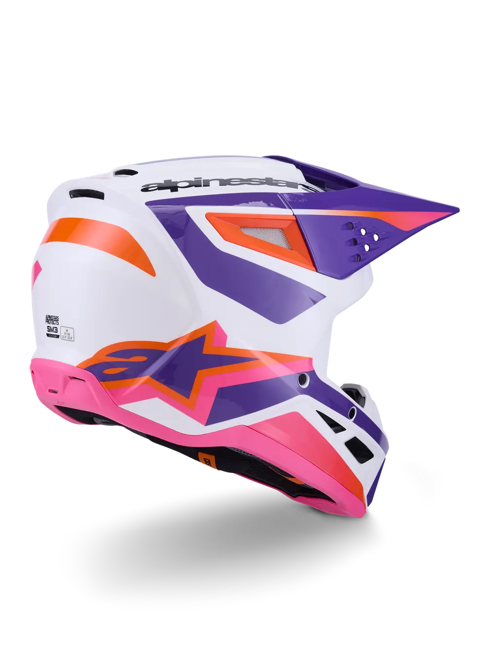 Alpinestars SM3 Heat Helmet Adult Pink/White