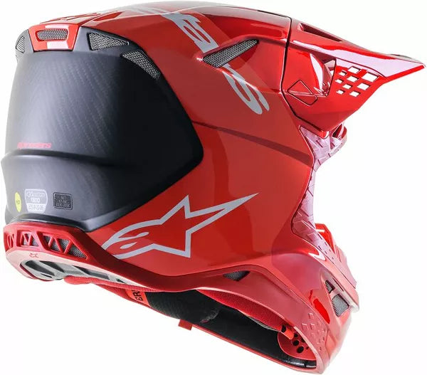 Alpinestars Supertech M10 Flood Helmet Red Adult