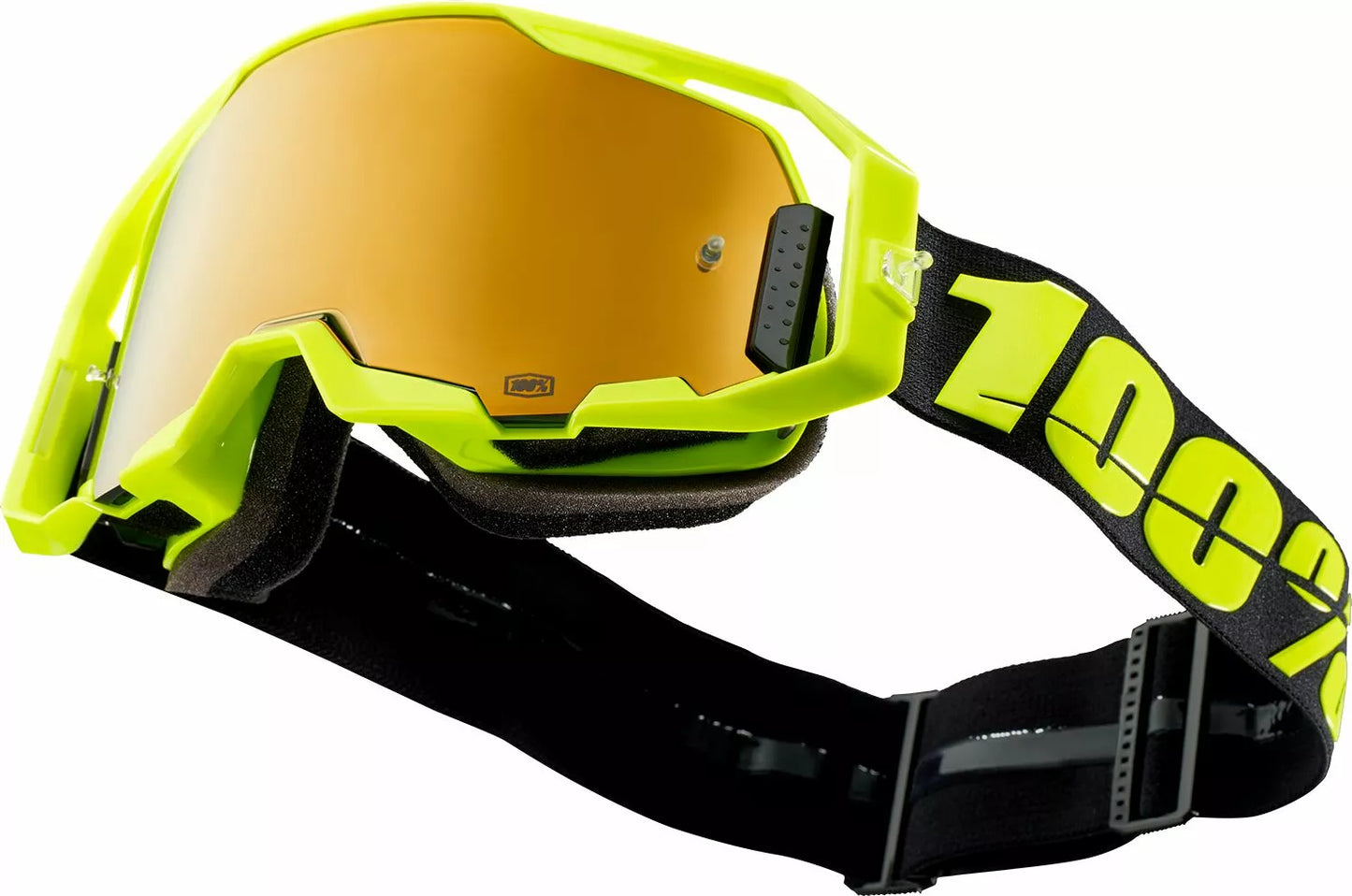 100% ARmatic Goggle Flo Yellow Green Mirror