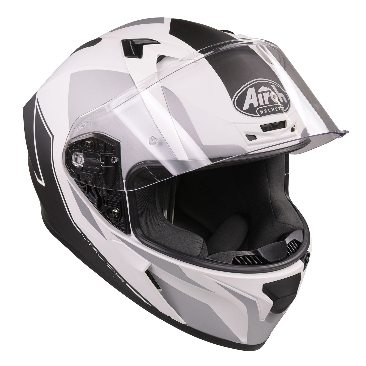 Airoh Valor Full Face Motorcycle Helmet Matt WINGS WHITE